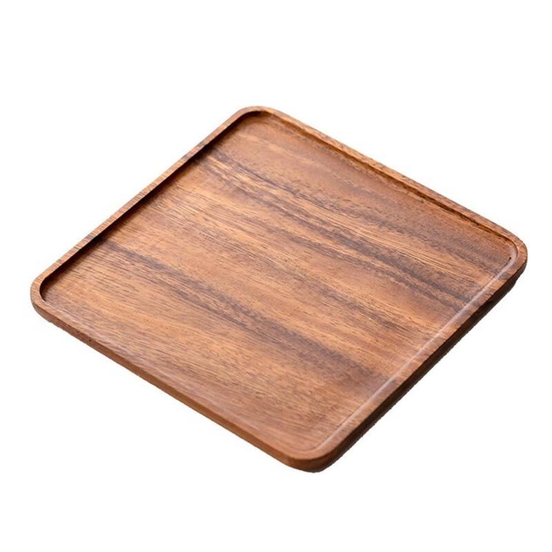 Japanese Style Walnut Wood Serving Tray