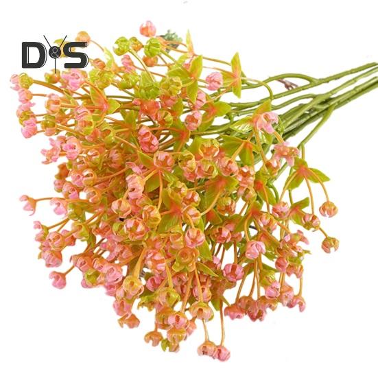 6ks Bright Color Umělá Gypsophila Snadná údržba Praktická simulace Gypsophila Rozvržení květinové scény