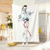 Anime Character Y-YanheS Throw Soft Warm Throw Blanket for Bedroom Living Room Bed Travel Camping Picnic Gift