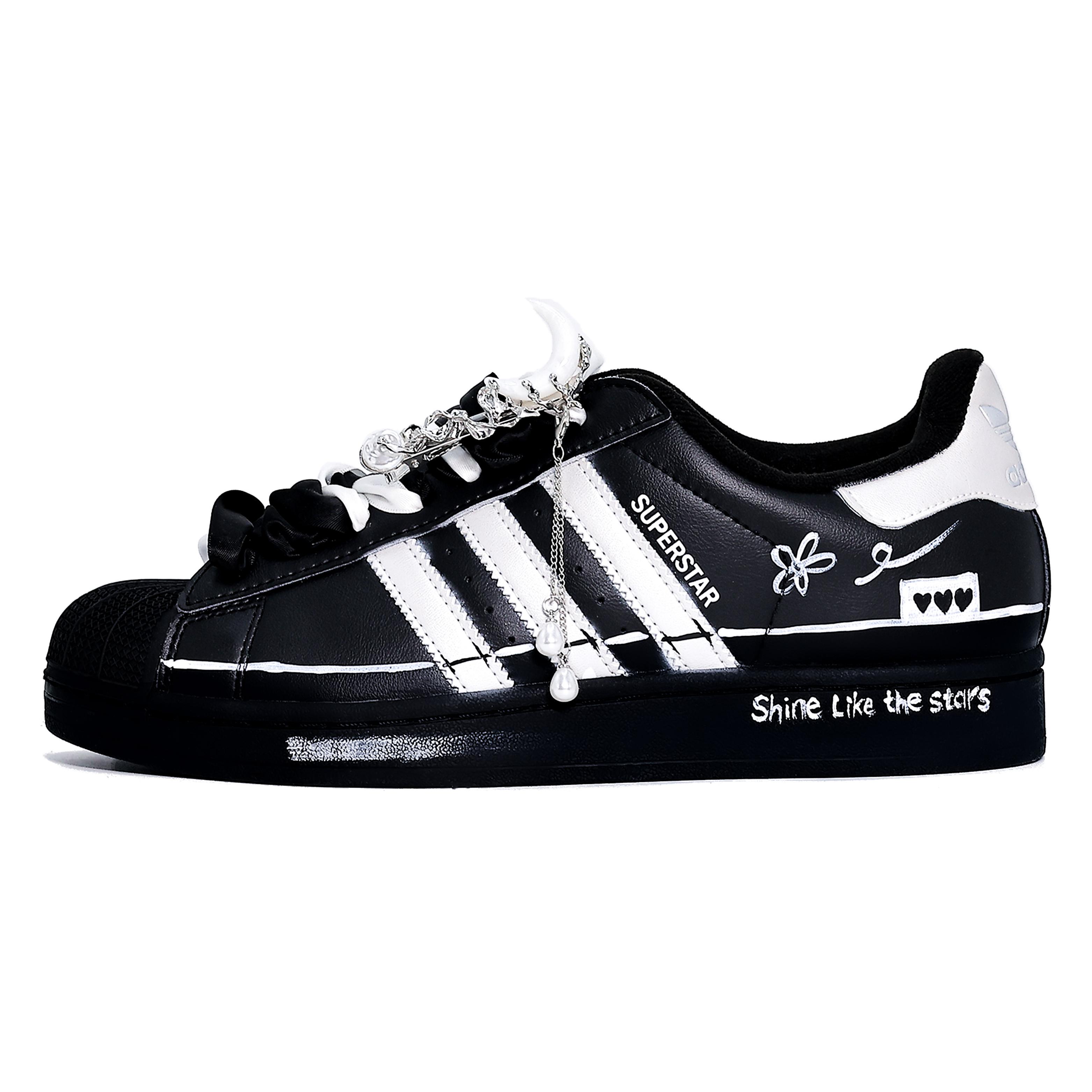 

Adidas Originals Superstar 2 Abrasion Resistant Lightweight Wear resistant And Lightweight Skateboard Shoes Women s JH9977(team910-) 36