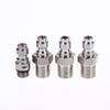 Quick Connect Valve 8mm Male Connector High Pressure Fitting Durable Leakproof Design for Hydraulic Systems