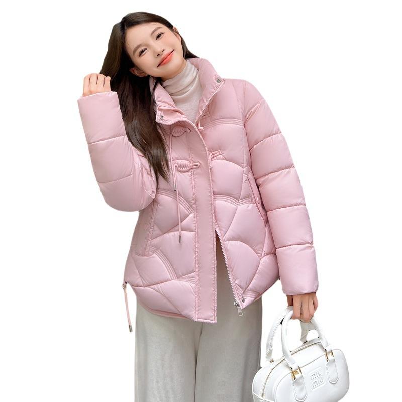 Cotton Clothes Women's Short Light and Thin Winter Cotton-padded Coat