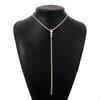 Halskette Kleiderzubehör Mode Exquisites Lariat für Party-Mädchen Braut