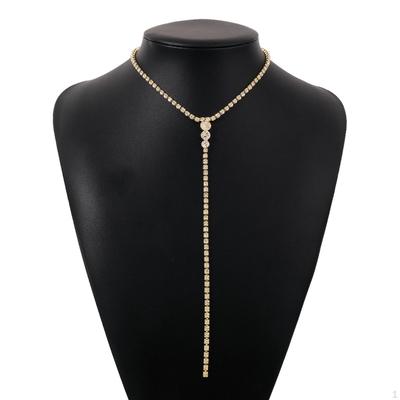 Necklace Dress Accessories Fashion Exquisite Lariat for Party Girls Bridal