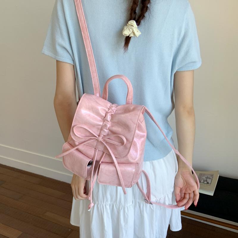 Travel Backpack Women 2025 New High-end Fashion Commuter Schoolbag College Students Go Shopping Hand Carry Backpack