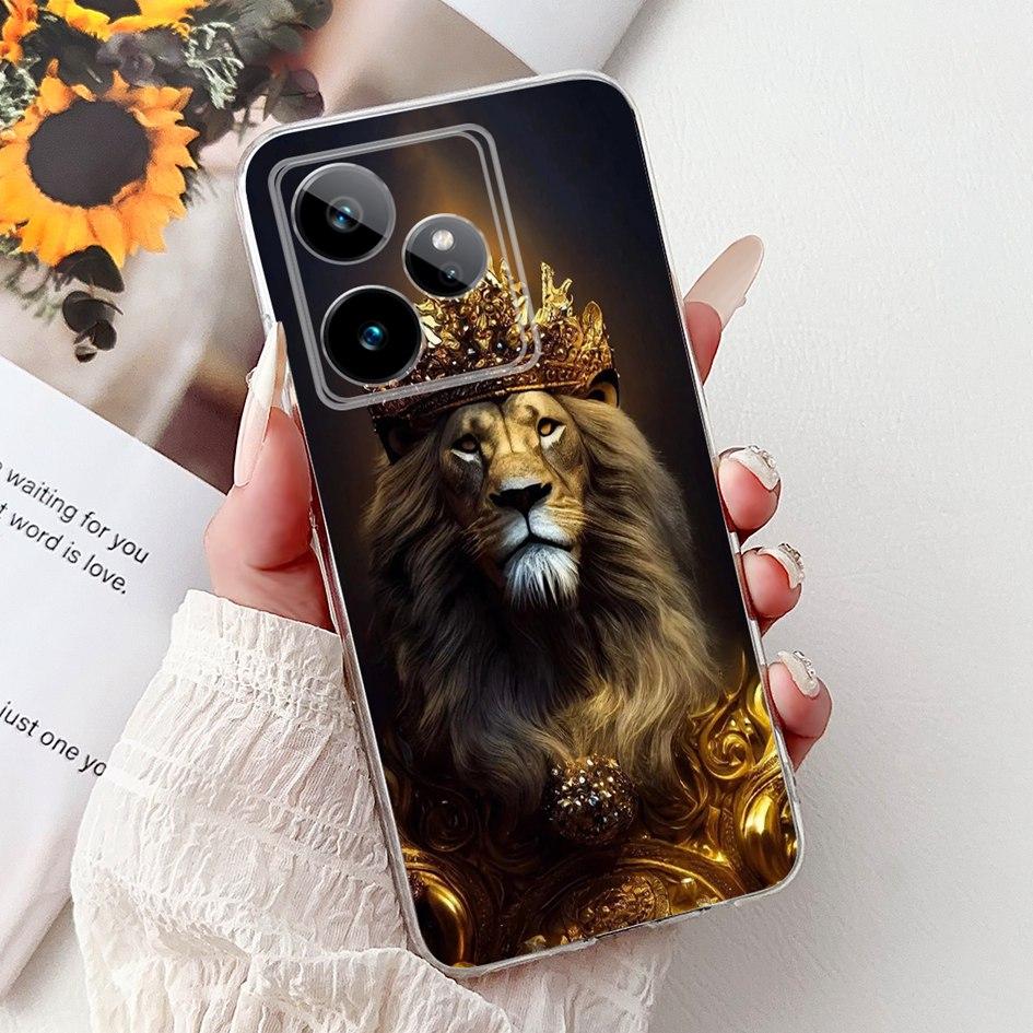 For Realme GT 7 7T Case 2025 Popular Flower Soft Clear Silicone TPU Protective Cover For Realme GT7 Pro RMX5011 Phone Case Shell
