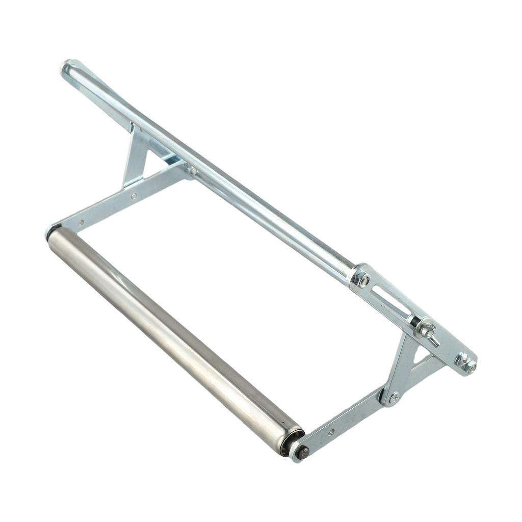 Foldable Support Frame Adjustable Cutting Machine Stand Metal Material Sturdy Construction Compact Size Convenient Design