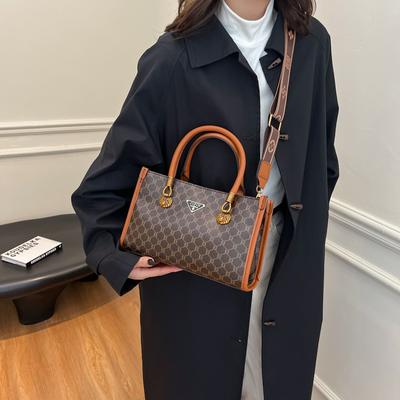 Borsa intrecciata nuova moda autunno inverno borsa a mano a spalla singola diagonale piccola quadrata borsa da donna borsa a tracolla messenger retrò