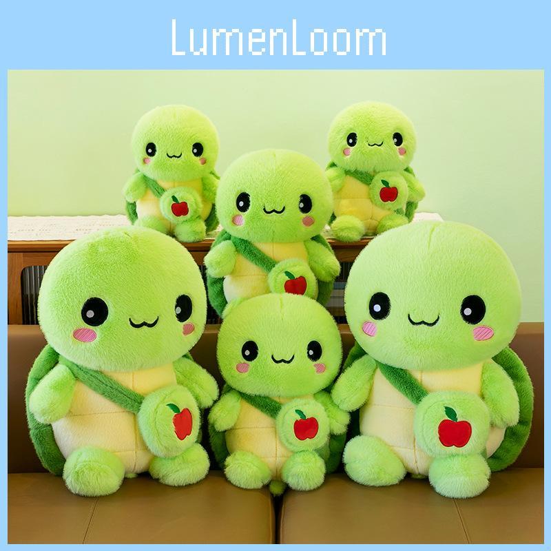 Creative Green Turtle Plush Toy With Pp Cotton Filling For Kids And Teens Gift