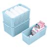 1:12 1:6 Dollhouse Miniature Storage basket desktop storage basket plastic kitchen sundries storage box Doll House necessities