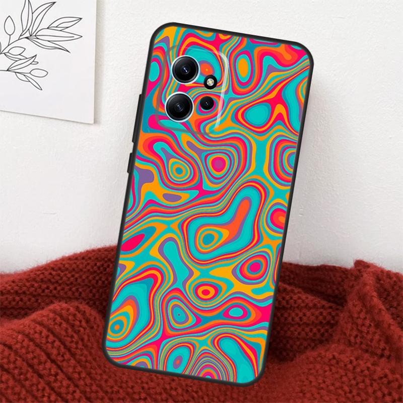 Vintage Ornament Case For Xiaomi Redmi Note 13 9 10 11 12 14 15 Pro Plus Cover For Redmi 15 C 12C 13C 14C 10C