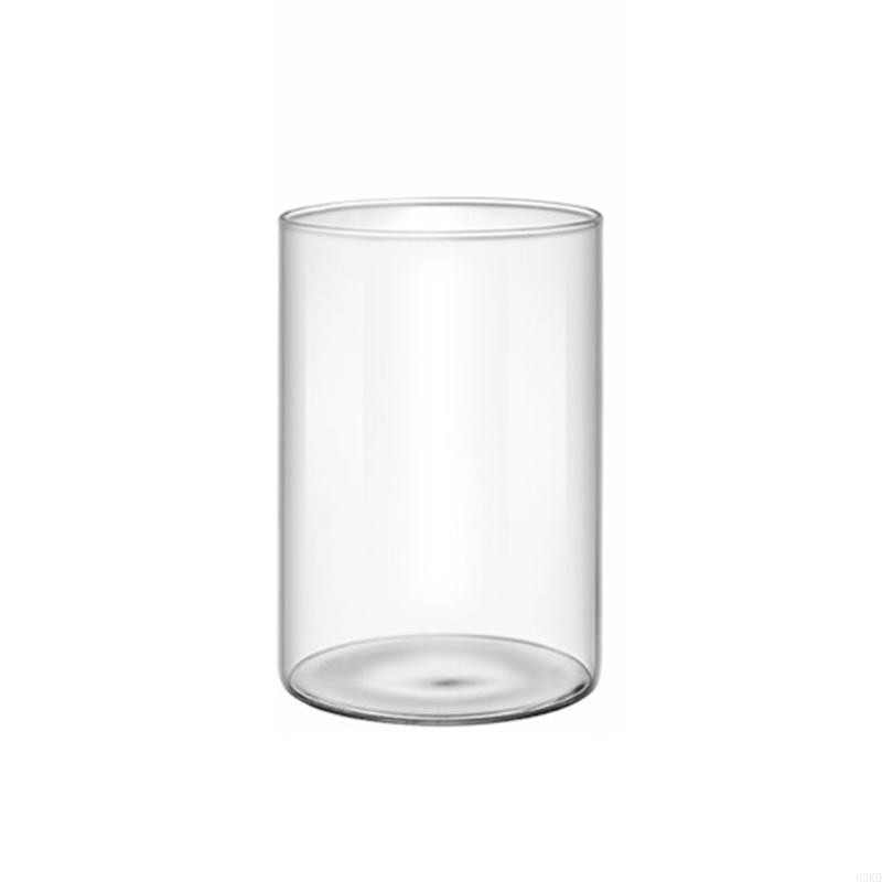 62KD Handcrafts Glass Vase Glass Cylinders Vase Glass Holder Beautiful Pattern for Florals Arrangements and Gifting