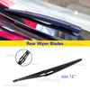 Car Front Windshield Wipers Blades For Nissan Qashqai J10 2006-2013 2012 2011 Rubber Blades Quiet Durable Exact Fit Easy tall