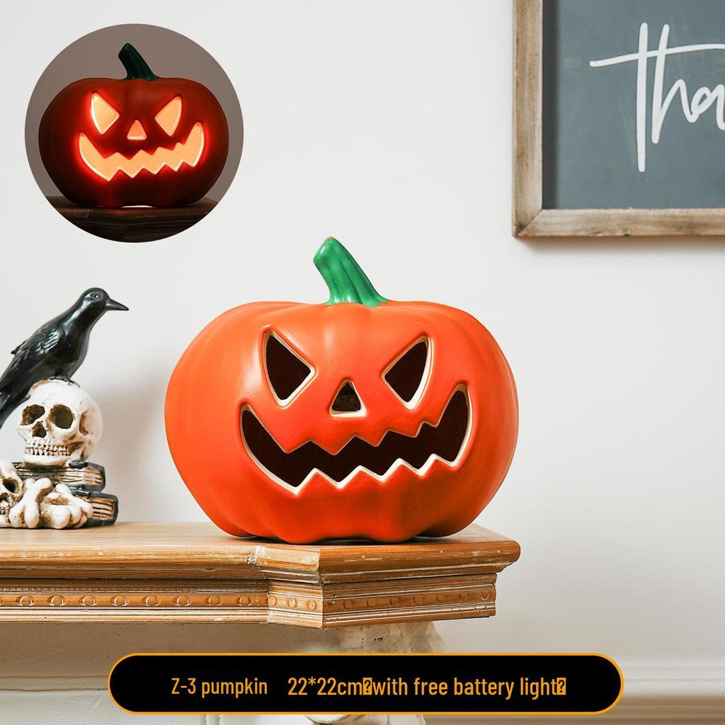 Halloween Large Pumpkin Lantern: Festive Decor for Doorways, Bars, and Shops