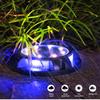 Super Bright Solar Powered Ground Lamp Outdoor Patio Light Waterproof Garden Lawn Decorative Stairway Step Lamp Night Light