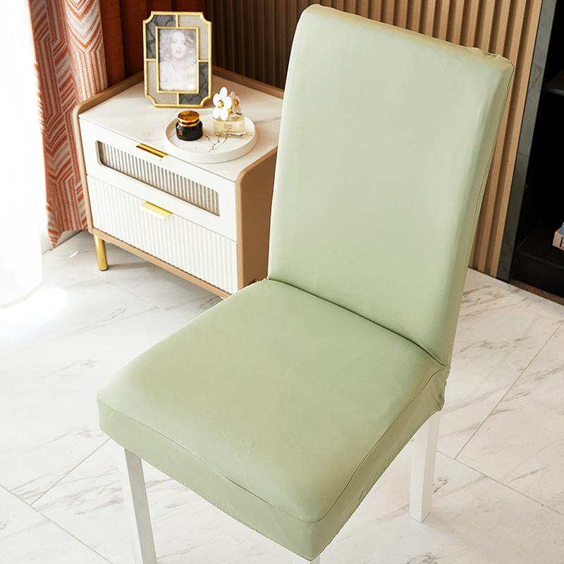 Technology Leather Waterproof and Oil-proof Chair Cover for Dining Table Seat Cover for Home Living Room Chair Cover