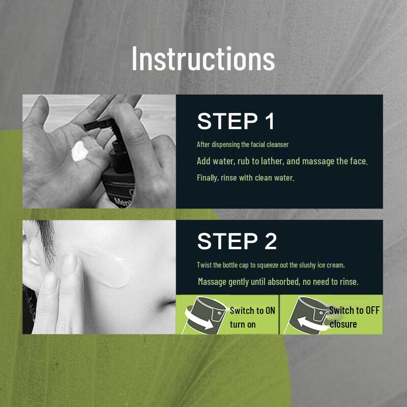 Mentholatum Herren Ölkontrolle Anti-Akne Gesichtsreiniger