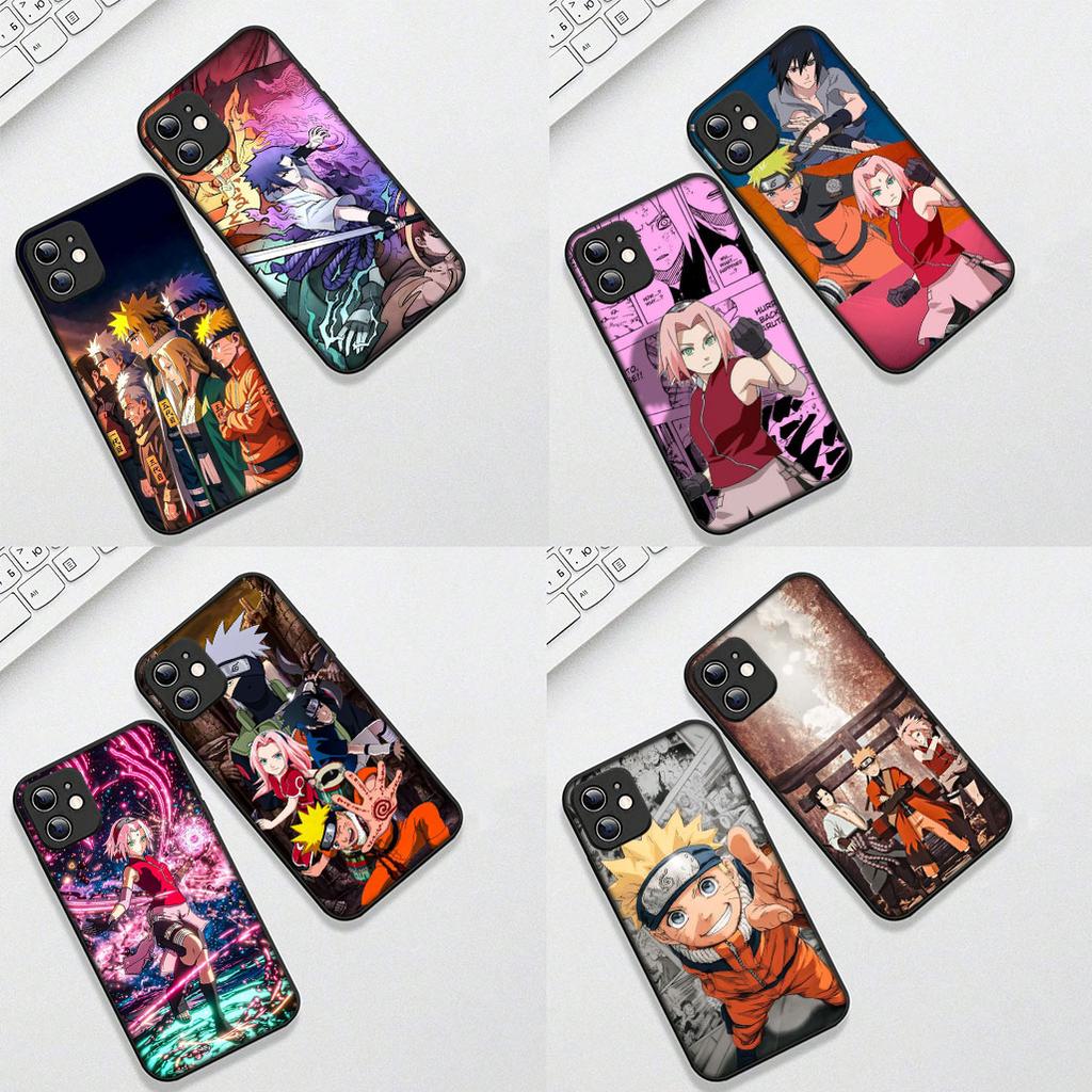 for Samsung Galaxy S20 S22 S21 FE Ultra Plus A07 A17 A15 A16 A25 A57 A37 Phone Cover Case Haruno Sakura Narutos Uchiha Sasuke