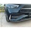 For Mercedes-Benz C-Class W206 C180 C200 C300   Car Accessories ABS Chrome Front Fog Light Lamp Cover Trim Molding Bezel
