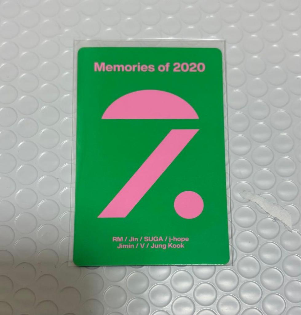 [USED] BTS Memories 2020 Trading Cards Taehyung V