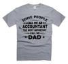 Mens Accountant Dad T-shirt People Call Me Accountant Father's Day Tee