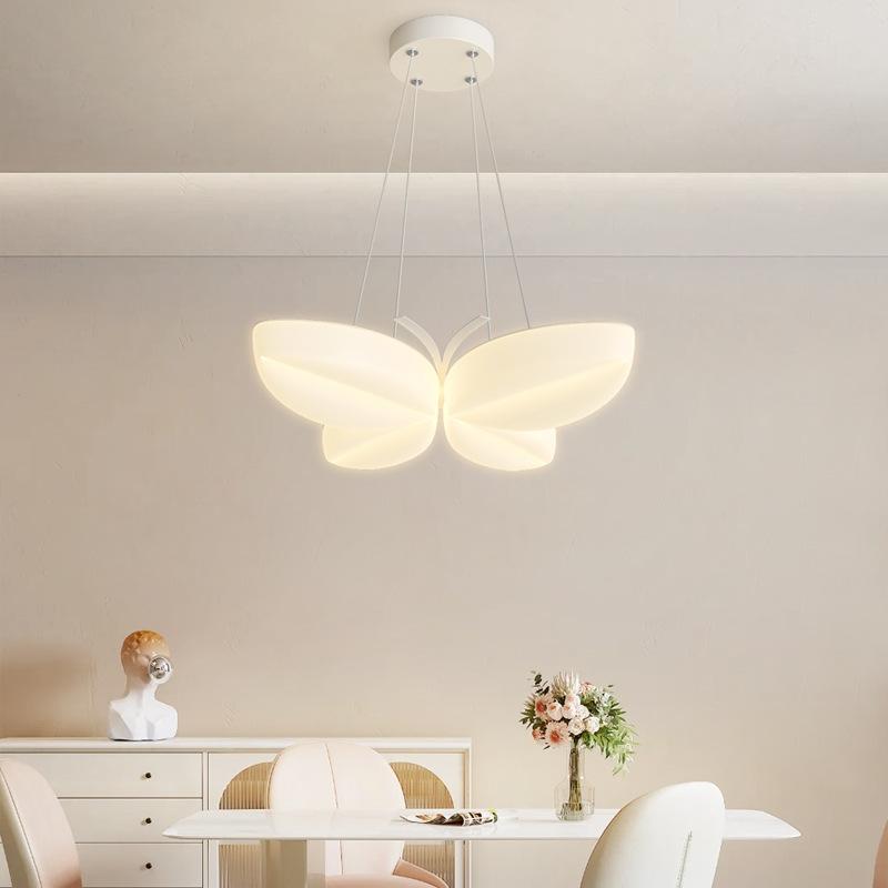 Full Spectrum Eye Protection Bedroom Light, Butter Wind Butterfly Ceiling Light