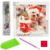 Christmas Dog 5D Diamond Painting Kit