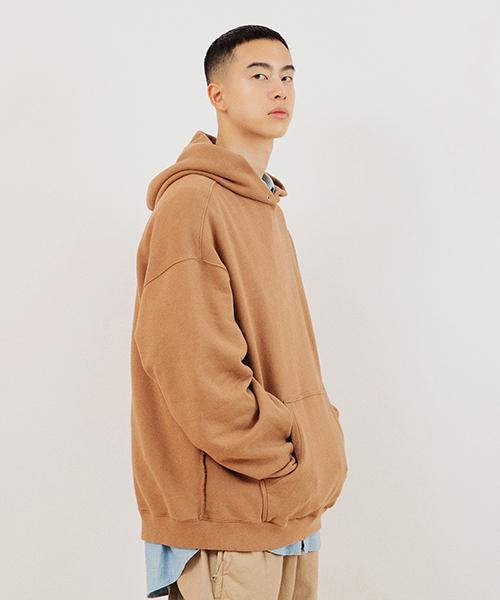 Softer Baggy Parka (Brown) L