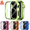 PC Case For Apple Watch Ultra 3-2 49mm Series 11 10 46mm 42mm Bumper Screen Protector Shell iWatch 9 8 7 6 5 SE 45mm 41mm Cover