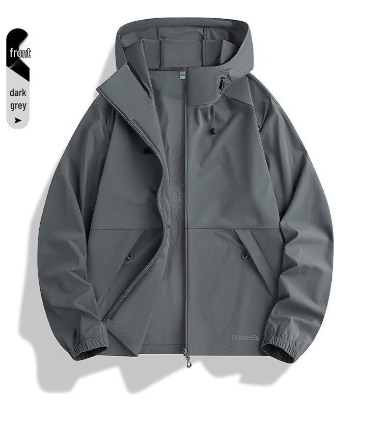 Unisex Windproof Waterproof Quick-Dry Sun Protection Jacket for Outdoor Sports and Fishing