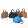 Mini Leather Shell Bag Lychee Pattern First Layer Cowhide Handbag Crossbody Small Bag Shoulder Bag Women's Bag Trendy and Versatile