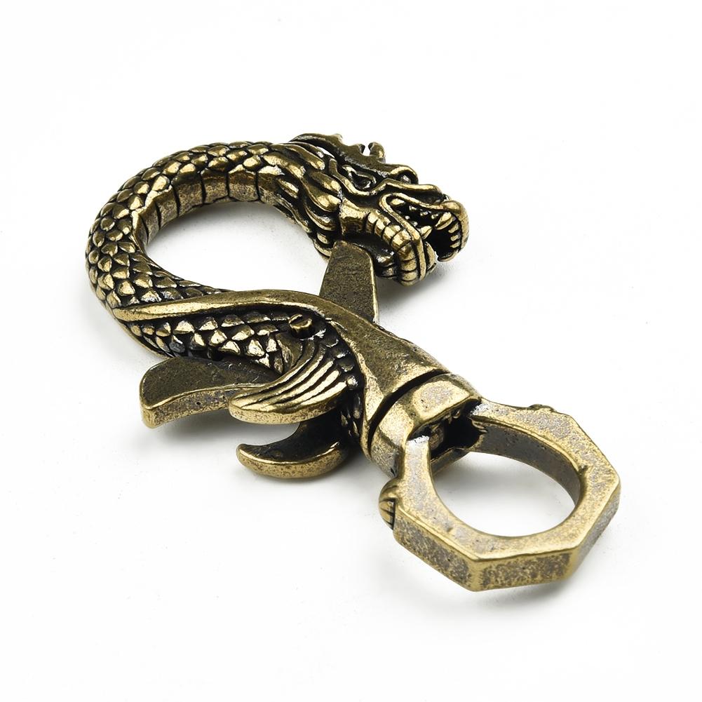 Living room Dragon figurine Miniature Keychain Ornament Household Desk