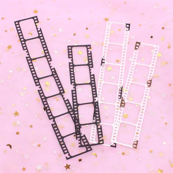 Fustella per biglietti cinematografici in metallo, scrapbooking, fai da te, goffratura, carta, artigianato, stencil