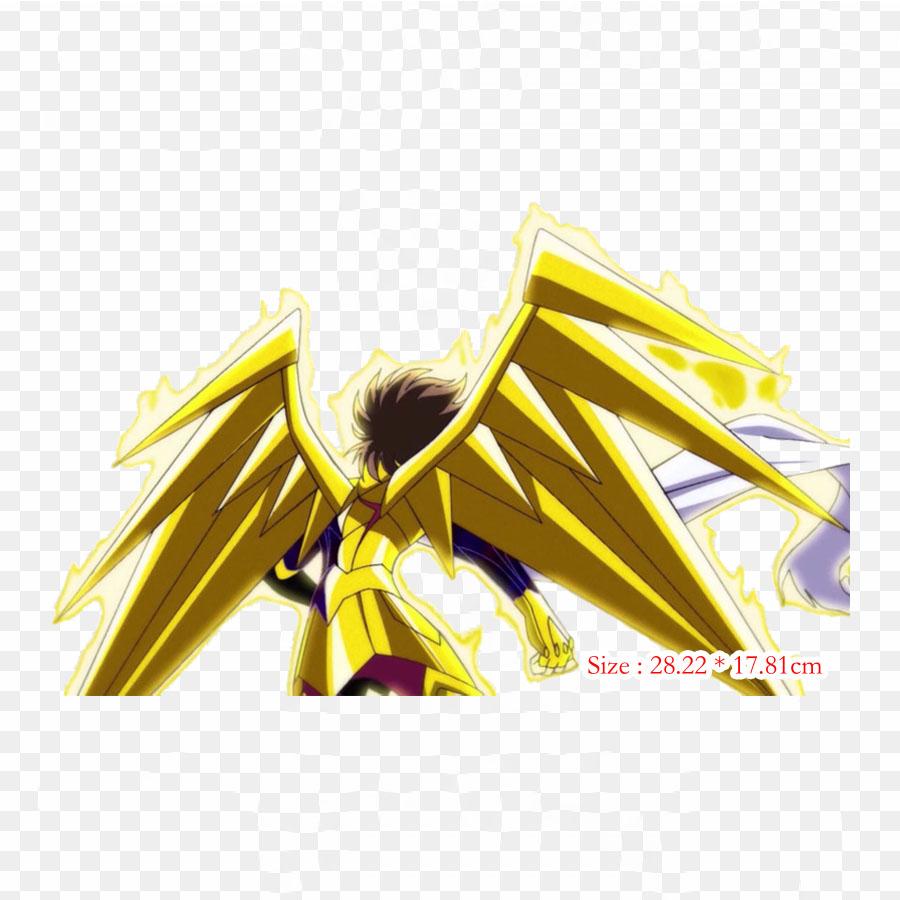 Pegasus Seiya Athena Libra Dohko Iron On Patches For Clothing Applique Stickers On Clothes Heat-Sensitive Custom Patch