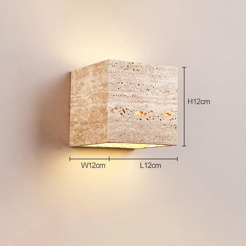 Wabi-sabi LED Wall Lamp Indoor Outdoor Waterproof 220V Corridor Sconce Bedside Lamp Decor Fixtures Living Room Wall Lights