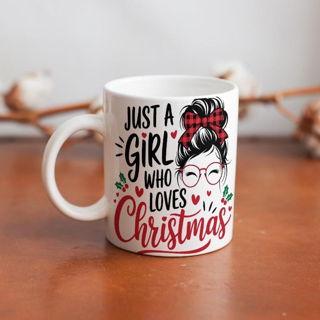 1pc 11oz blank ceramic coffee mug, double-sided printed cup, modern minimal feel, strong construction, clean edges, perfect drink companion