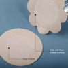 Yousheng Nipple Cover Disposable Nipple Pasties Invisible Nipple Petals Cover Thin Satin Nipple Breast Stickers Self-Adhesive No Show Bra
