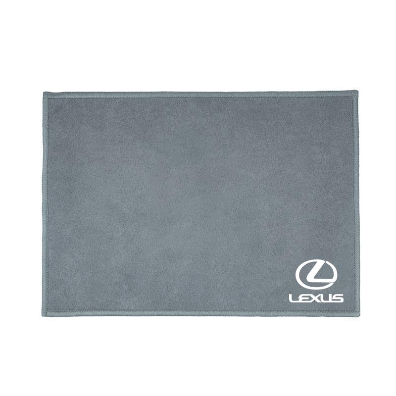 WDM2 2026 Hot Interior Stickers 1Pcs Suede Fleece Microfiber Towel Car Cleaning Rag Cloth For Lexus LS LC RZ IS350 ES300 GS350 CT200h