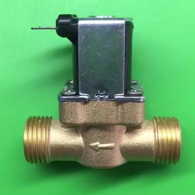 Waterklep 1/2" Normaal Gesloten Messing Elektrische Solenoïde 2-Weg Water Solenoïdeklep 5V/10V-/24V/220V voor Waterverwarmer