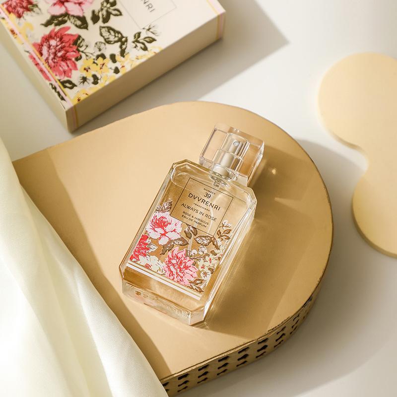 Flower Tinted Finger Series Natural Flower Notes Airy Fresh Long Lasting Women's Perfume Gift Set Premium Long Lasting Fragrance Gift for Friends