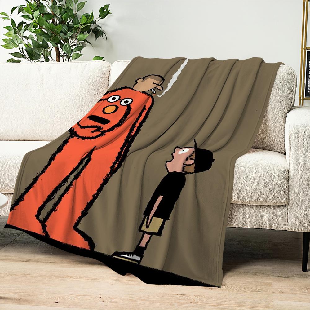Art J-Jean J-Jullien Printed comfortable and soft sofa, living room bed, bedroom blanket suitable for travel and gifts
