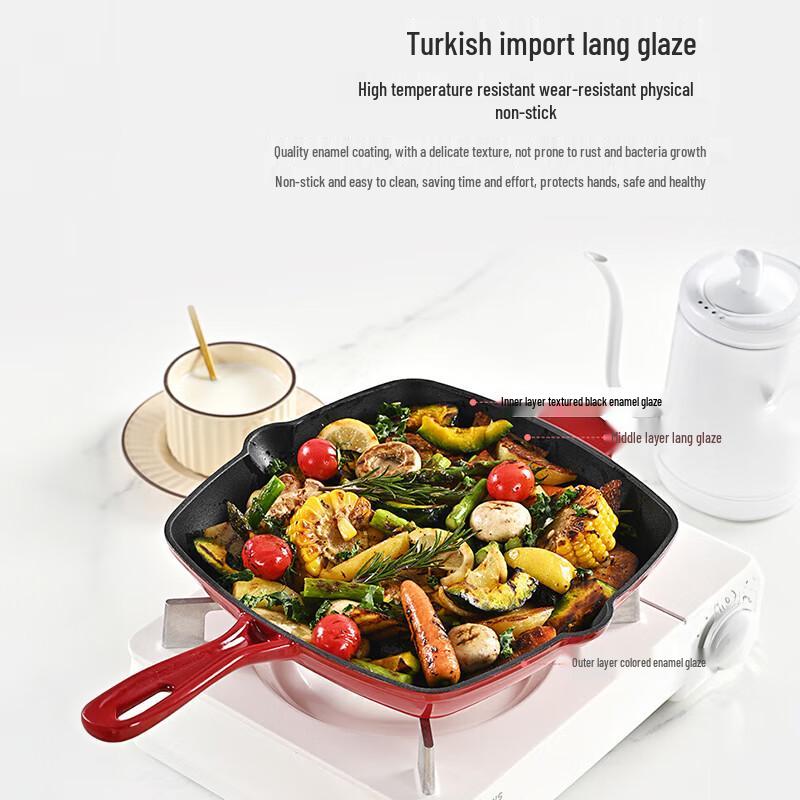 One's Member Multi-functional Cast Iron Frying Pan