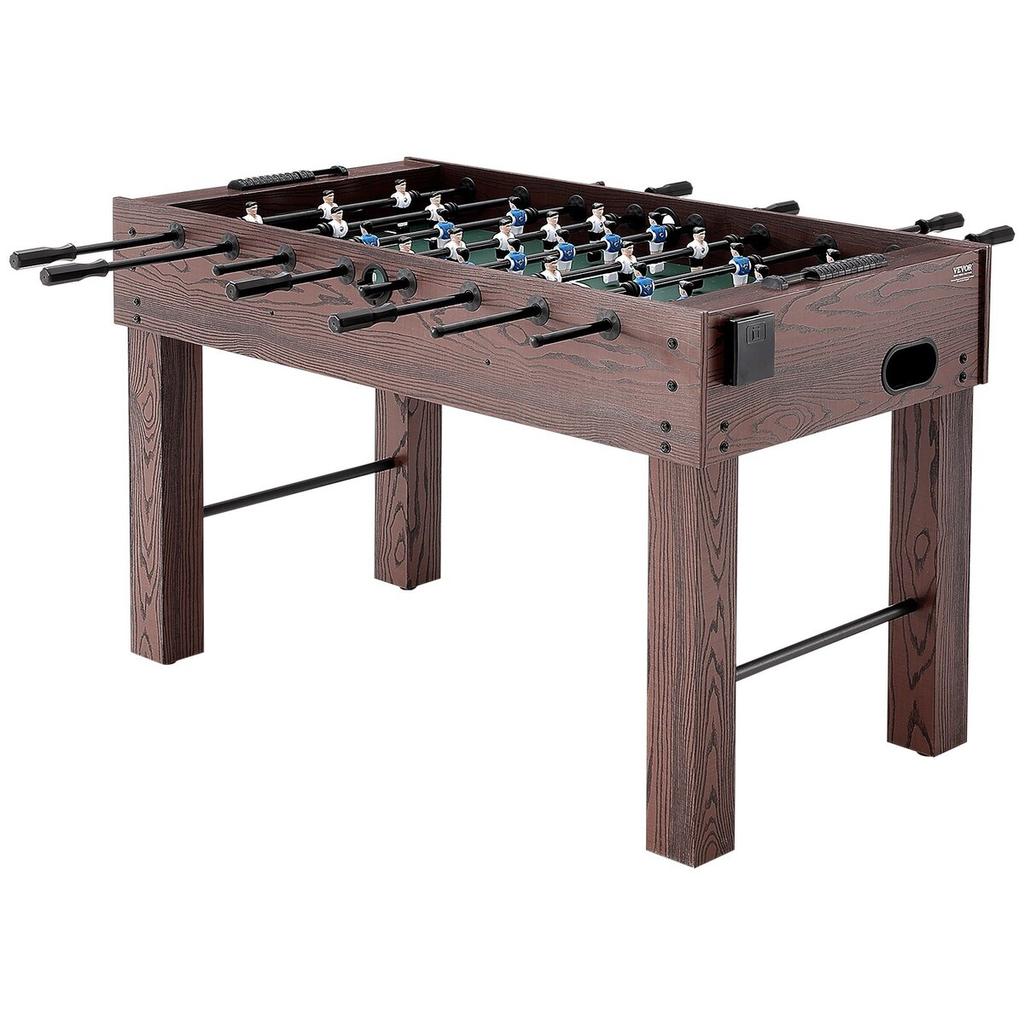 Foosball Table, 55 inch Standard Size Foosball Table, Indoor Full Size Foosball Table for Home, Family, and Game Room, Soccer with Foosball Table Set,