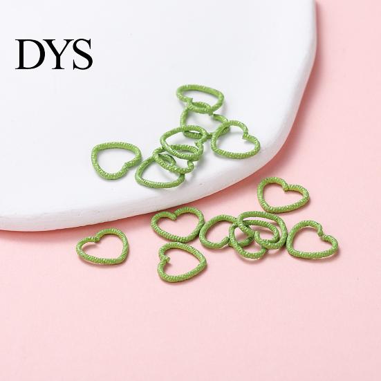 Broken Hair Fixer 50Pcs Girl Hairpins Easy to Wear Heart-Shaped Comfortable Accessory Vibrant Color Decorative Clips Clip