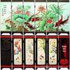 Chinese Style Desktop Lacquer Screen Ornament - Handmade Souvenir Home Decoration Gift