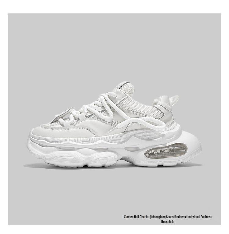 Dongjia QSchuhe: High-End Dad Shoes mit dicken Sohlen und Höhengewinn - Trendige, vielseitige Mode für Freizeit und Sport.