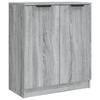 3115778 vidaXL Buffets 2 pcs Sonoma gris 60x30x70 cm Bois d'ingénierie