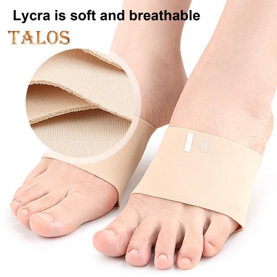 1 Paar Fußgewölbestütze, Plattfüße, Senkfüße, gepolsterte Bandage, Männer und Frauen, Plantarfasziitis, Schmerzlinderung, orthopädische Einlagen, Kompressionsmanschette