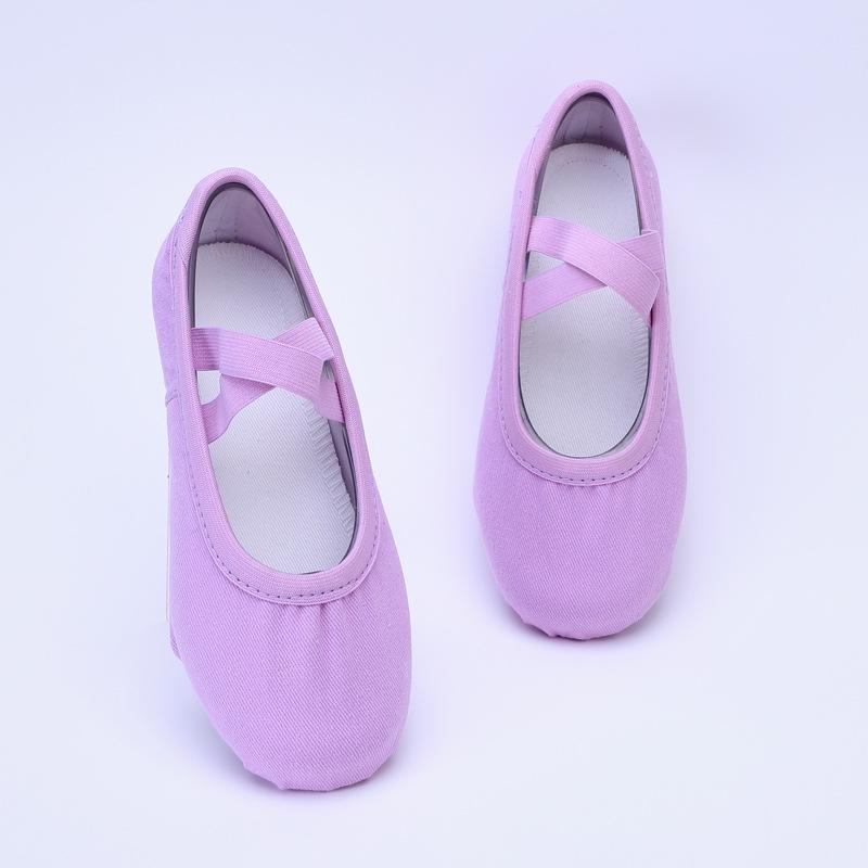 

Новые танцевальные туфли с мягкой подошвой для женщин и детей - Идеально подходят для балета, практики и экзаменов 30