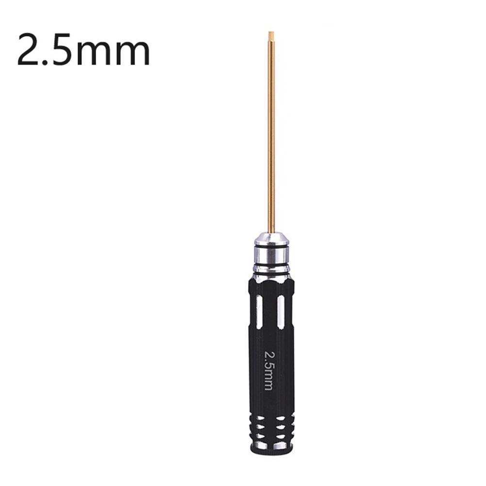 Durable Steel Hex Wrench Screwdriver Set 1pc Tool With 4 Sizes 1 5mm 2 0mm 2 5mm 3 0mm Suitable For Various Repair Tasks